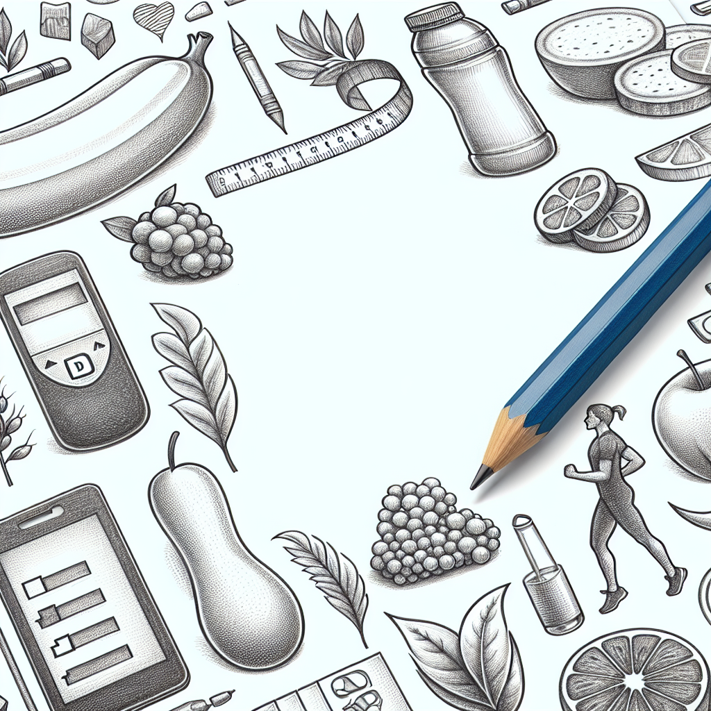 Pastelková ilustrace znázorňující téma: Cukrovka