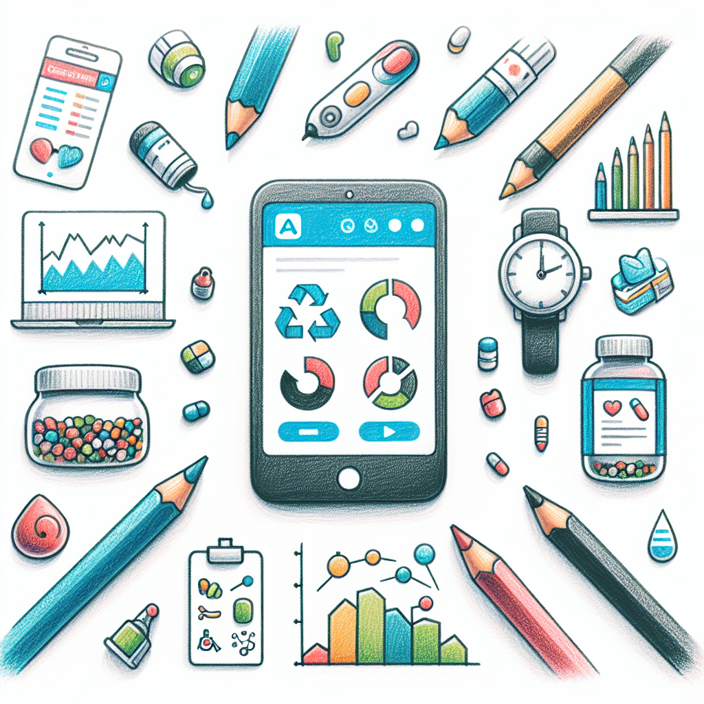 Pastelková ilustrace znázorňující téma: Diabetes