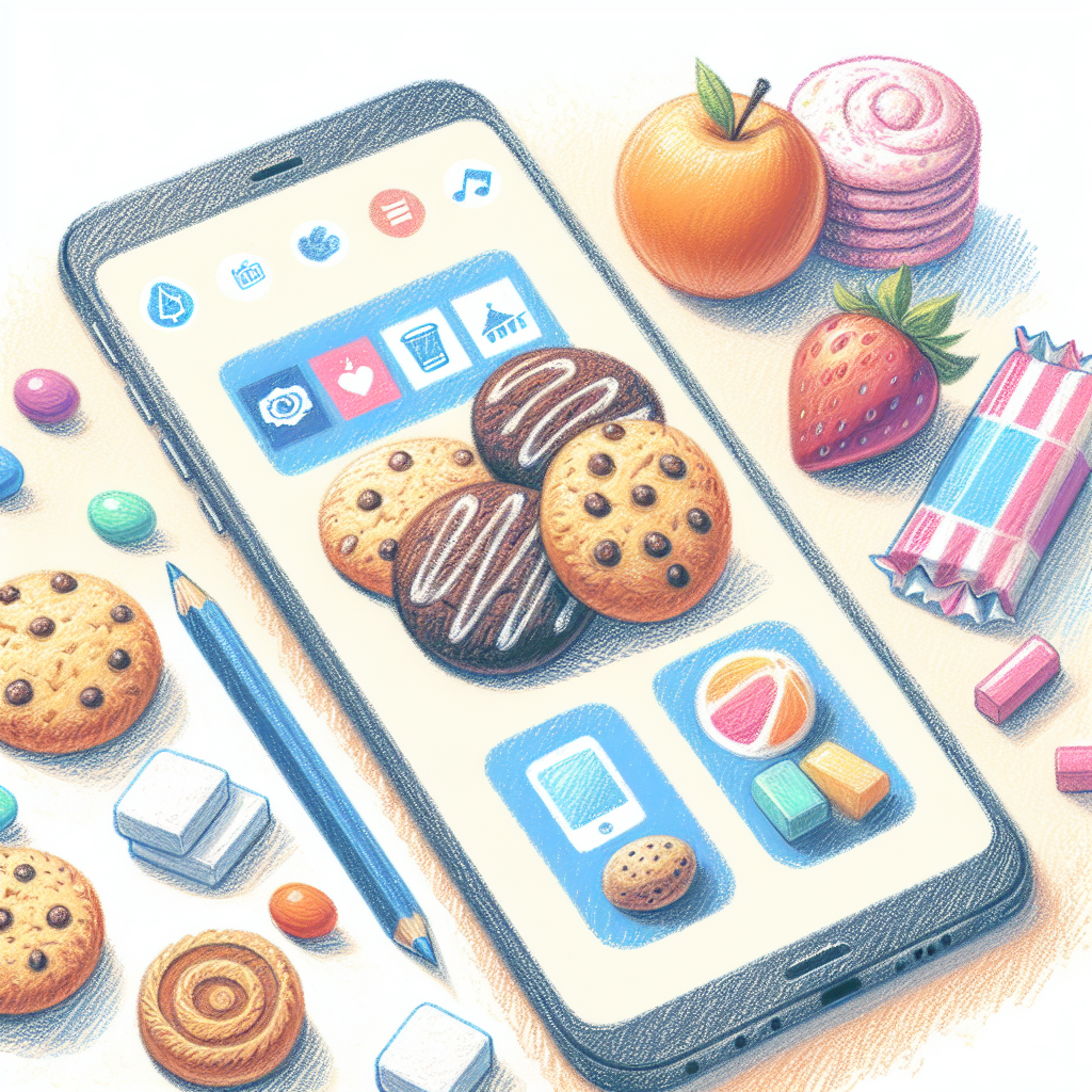 Pastelková ilustrace znázorňující téma: Cukrovka a výživa