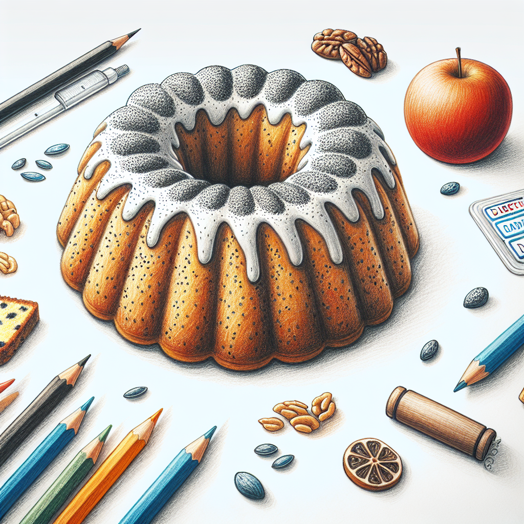 Pastelková ilustrace znázorňující téma: Zdravé dezerty