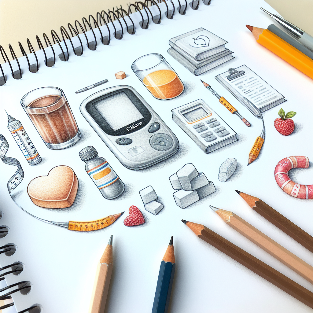 Pastelková ilustrace znázorňující téma: Zdraví