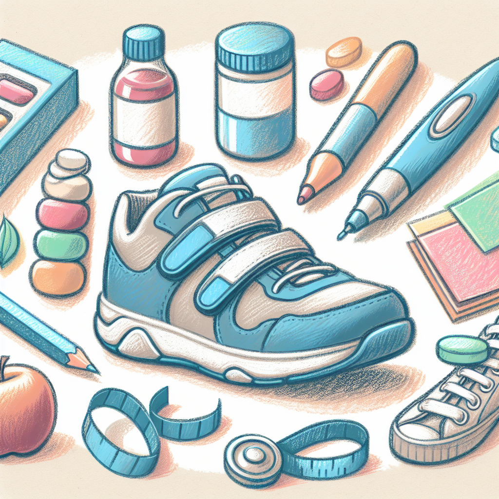 Pastelková ilustrace znázorňující téma: Zdraví