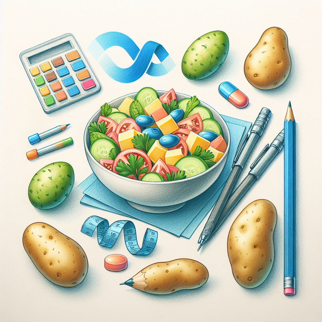 Pastelková ilustrace znázorňující téma: Zdravá strava