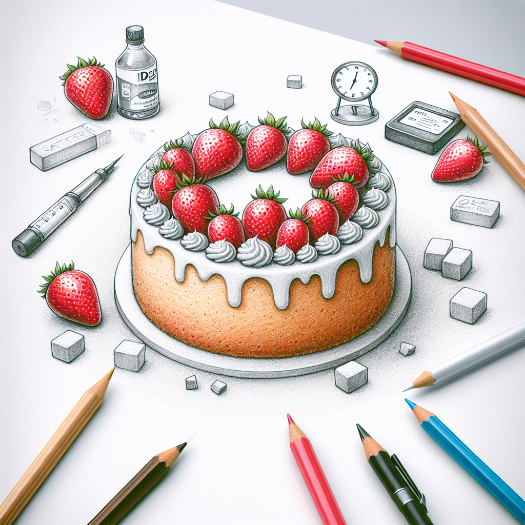 Pastelková ilustrace znázorňující téma: Zdravá výživa