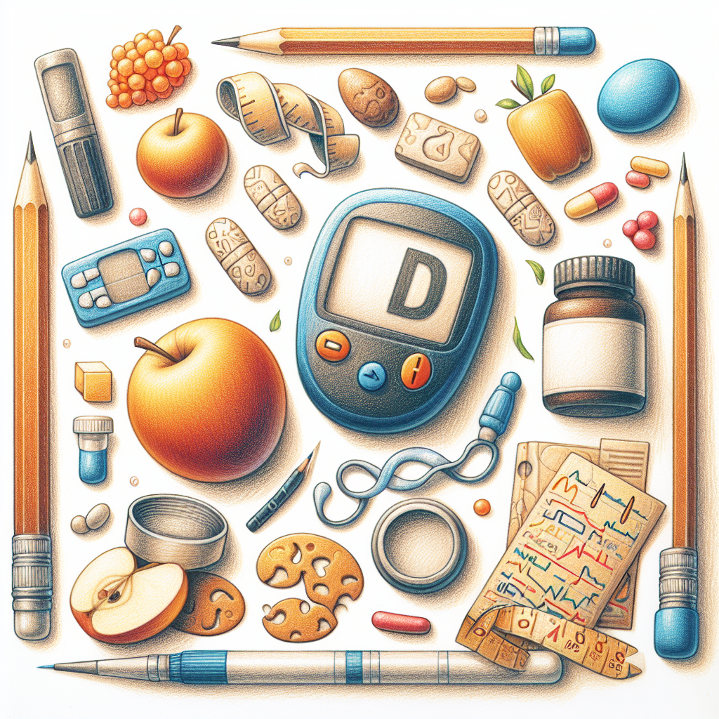 Pastelková ilustrace znázorňující téma: Zdraví a výživa