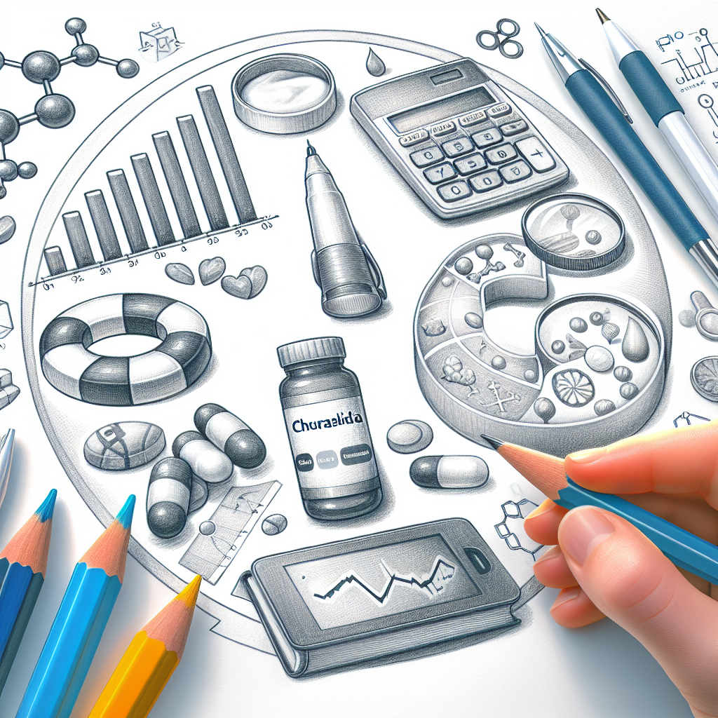 Pastelková ilustrace znázorňující téma: Diabetes