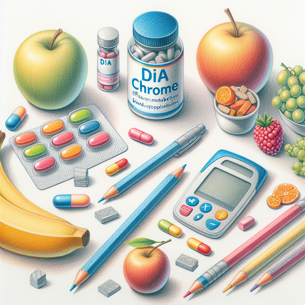 Pastelková ilustrace znázorňující téma: Doplňky stravy