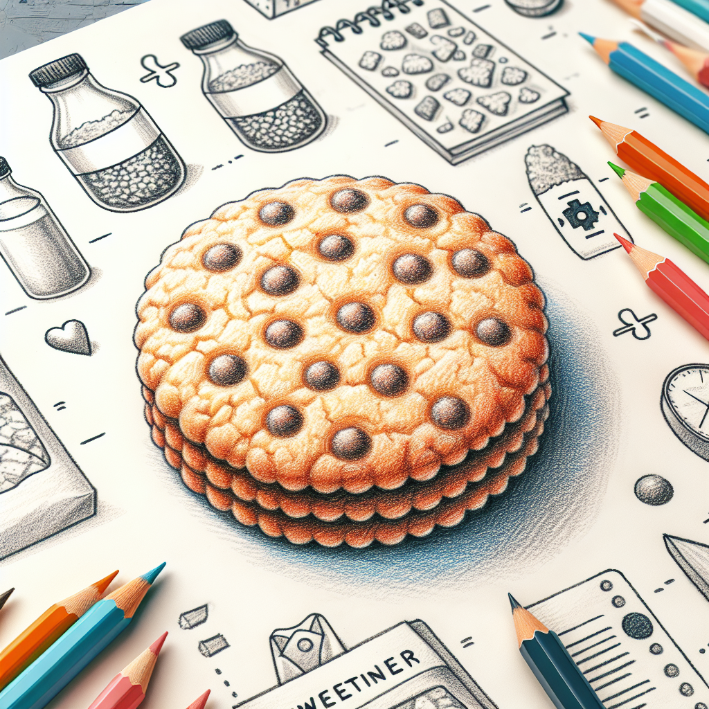 Pastelková ilustrace znázorňující téma: Dia cukroví