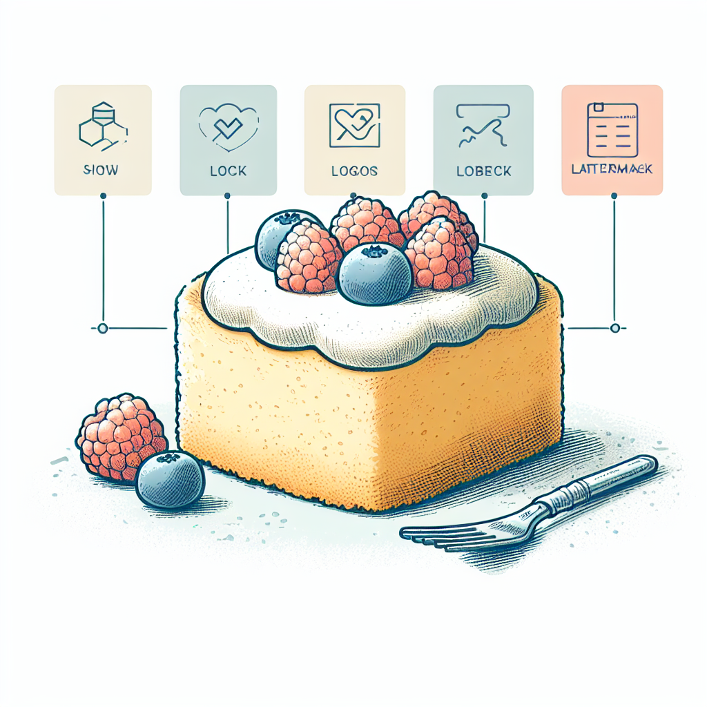 Pastelková ilustrace znázorňující téma: Zdravé dezerty