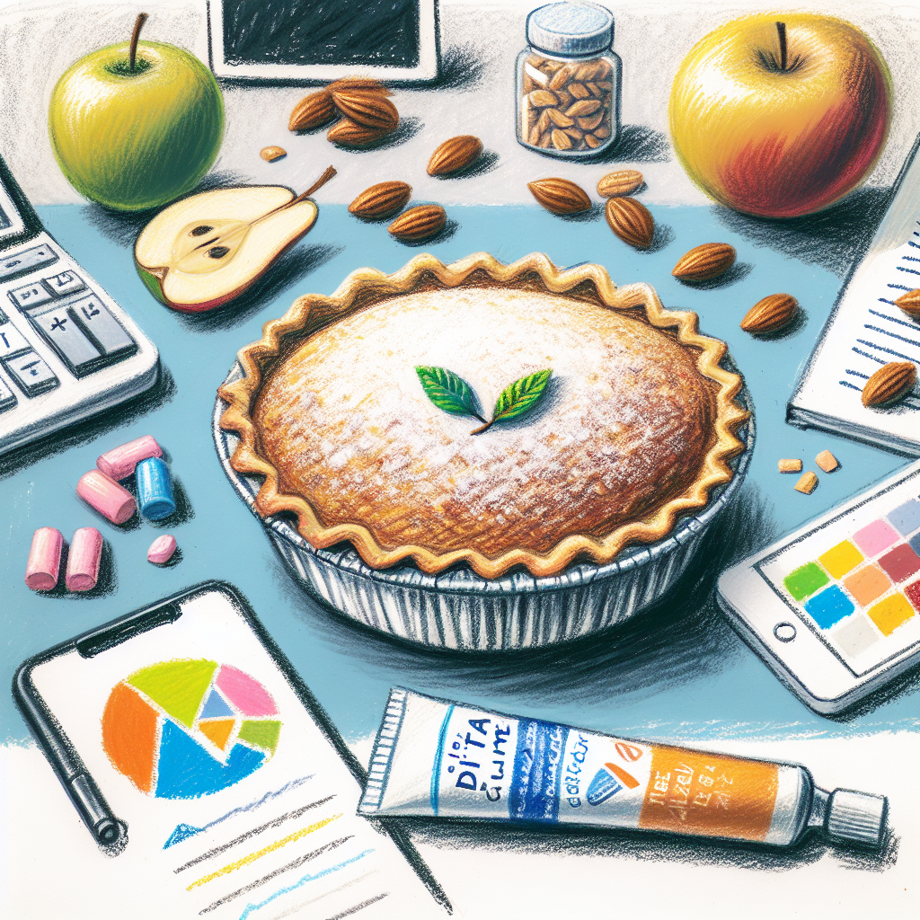Pastelková ilustrace znázorňující téma: Zdravá výživa