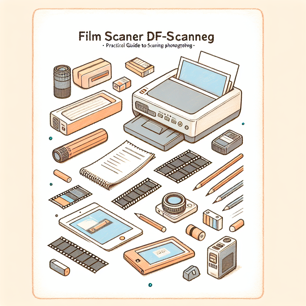 Pastelková ilustrace znázorňující téma: Fotografie