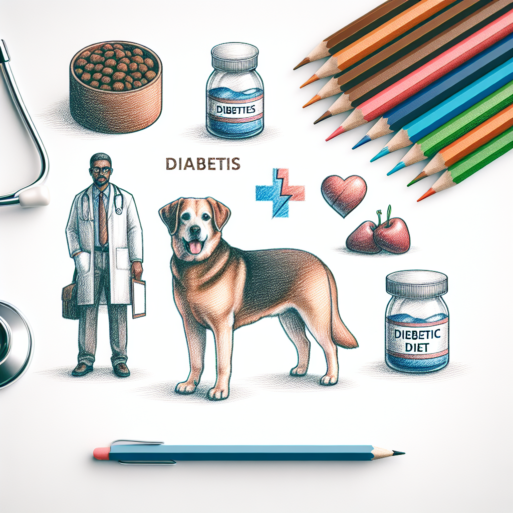 Pastelková ilustrace znázorňující téma: Krmivo pro psy