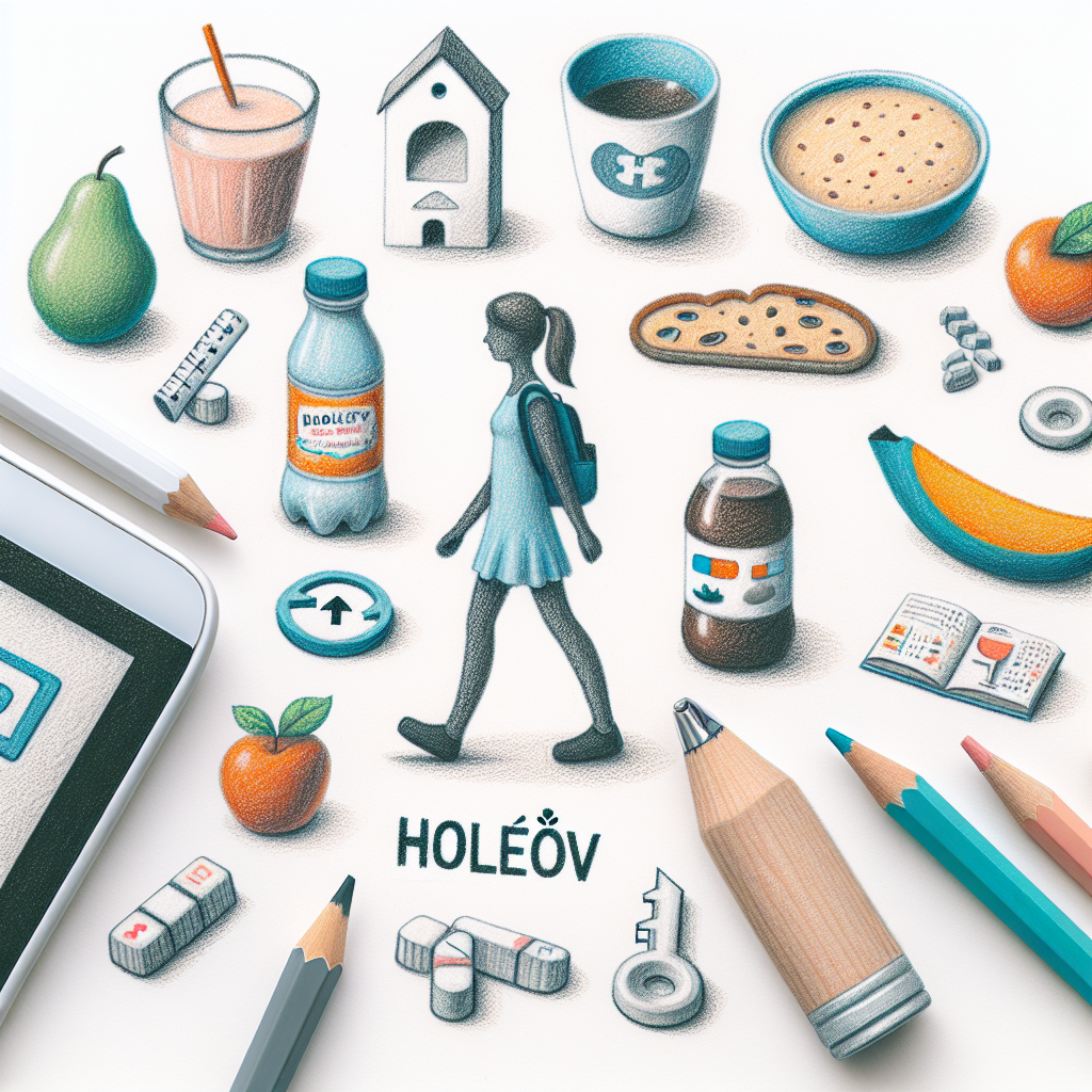 Pastelková ilustrace znázorňující téma: Cukrovka