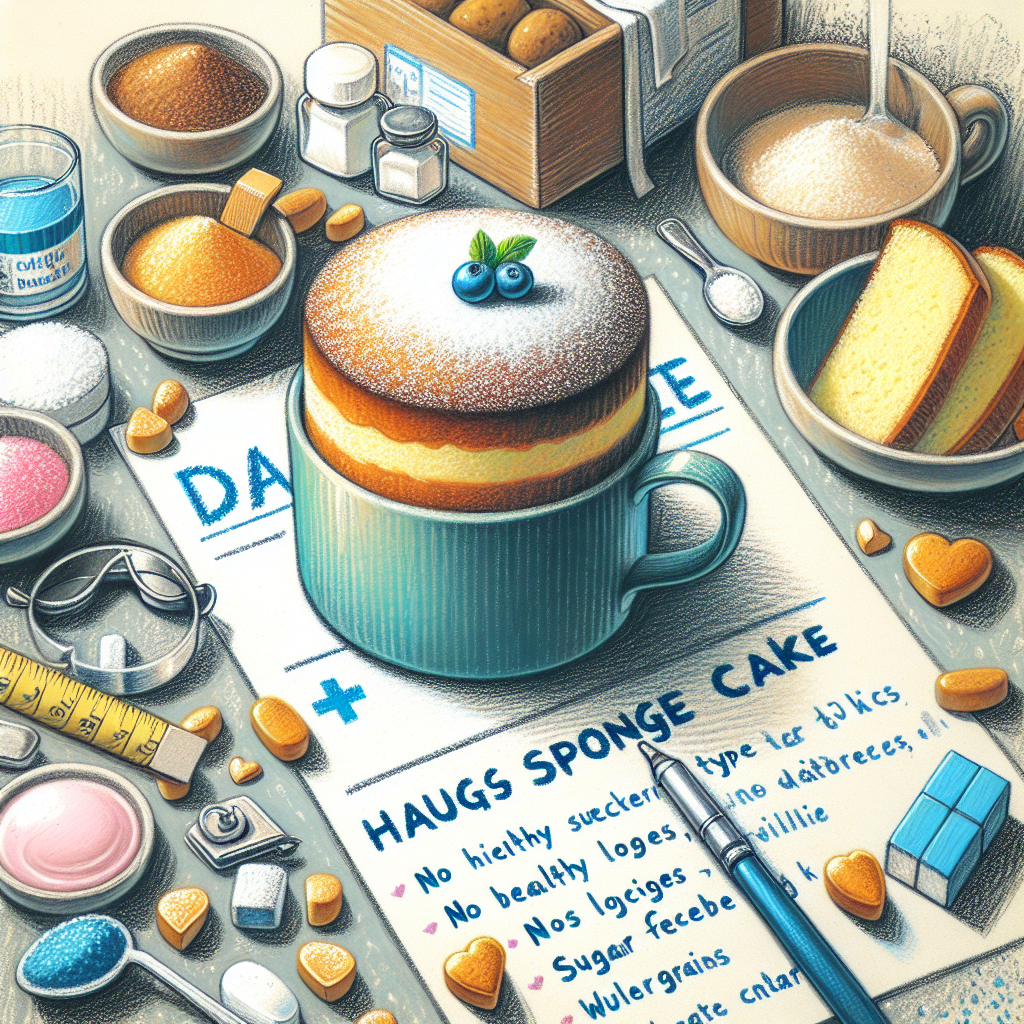 Pastelková ilustrace znázorňující téma: Zdravé dezerty