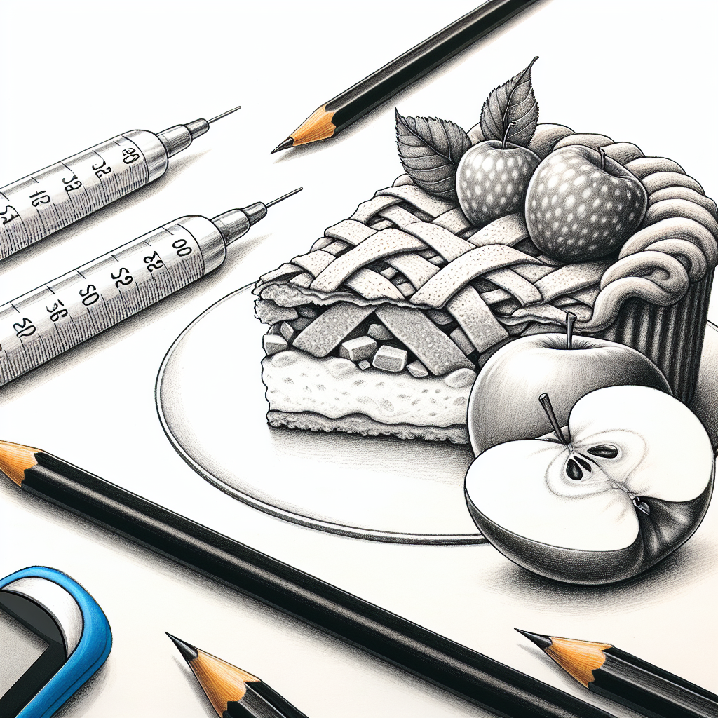 Pastelková ilustrace znázorňující téma: Zdravé recepty