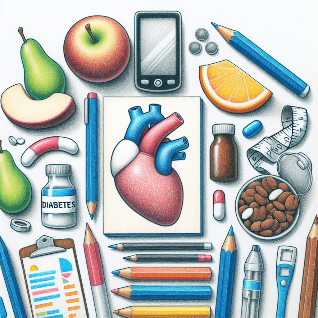 Pastelková ilustrace znázorňující téma: Zdraví a životní styl