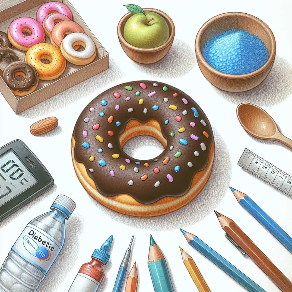 Pastelková ilustrace znázorňující téma: Zdravé recepty