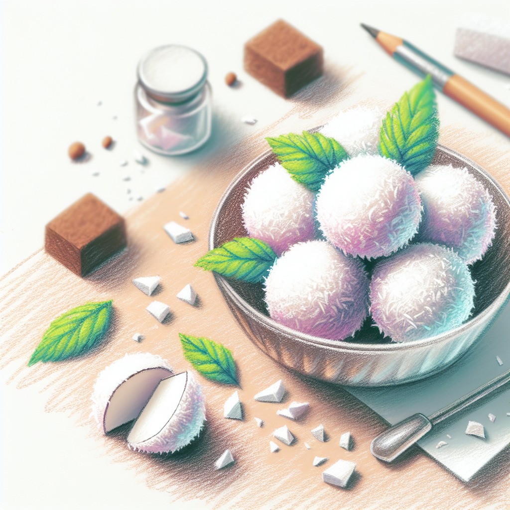 Pastelková ilustrace znázorňující téma: Recepty