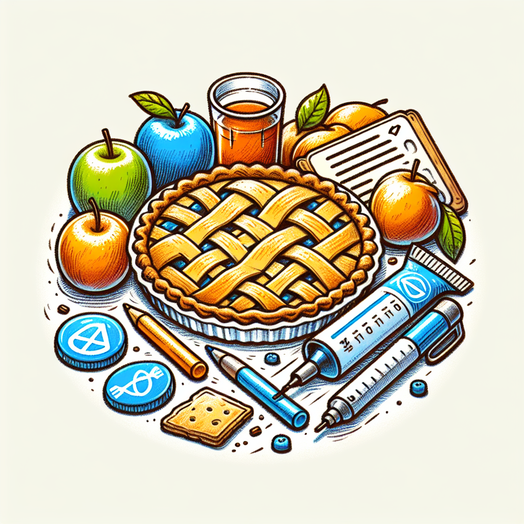 Pastelková ilustrace znázorňující téma: Recepty