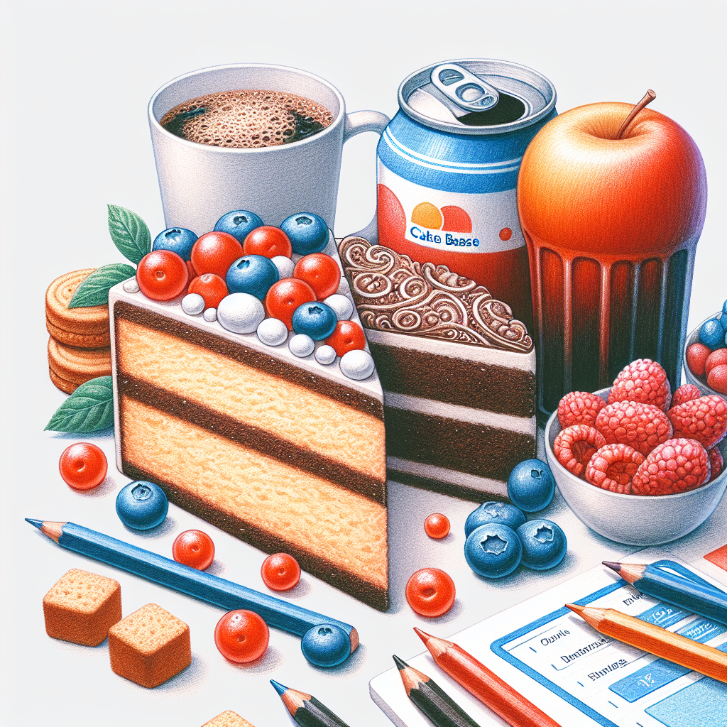 Pastelková ilustrace znázorňující téma: Zdravé recepty