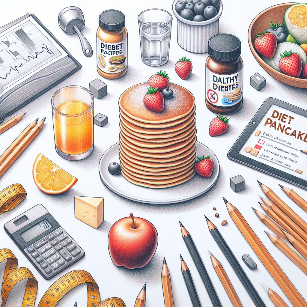 Pastelková ilustrace znázorňující téma: Zdravé recepty