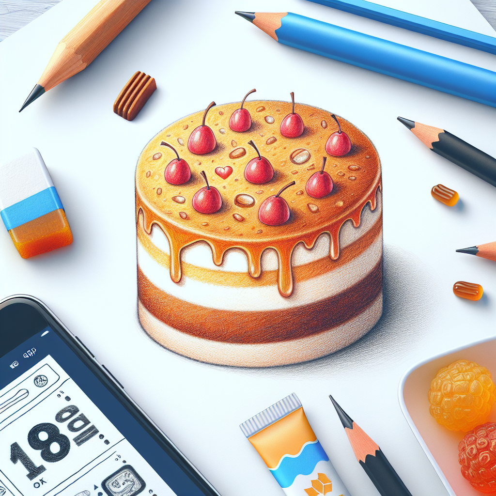 Pastelková ilustrace znázorňující téma: Diabetická výživa