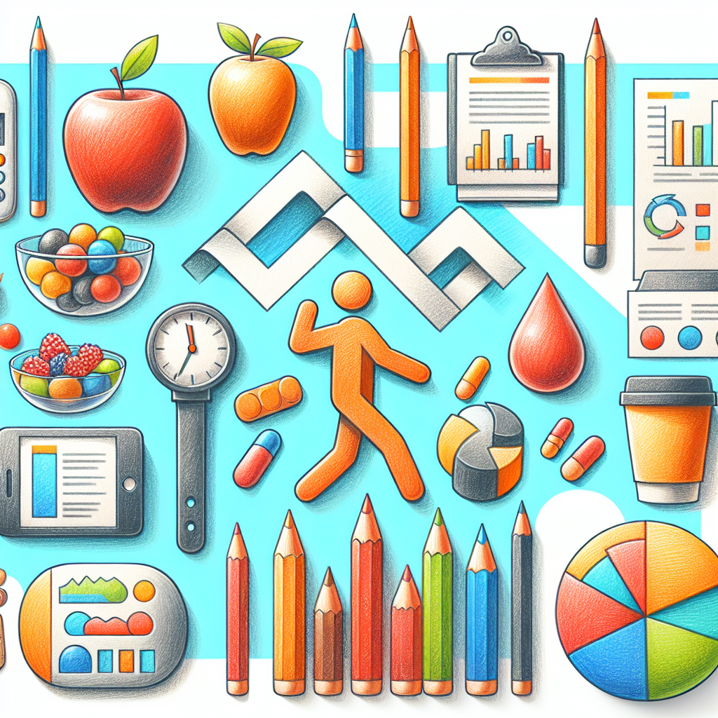 Pastelková ilustrace znázorňující téma: Zdraví