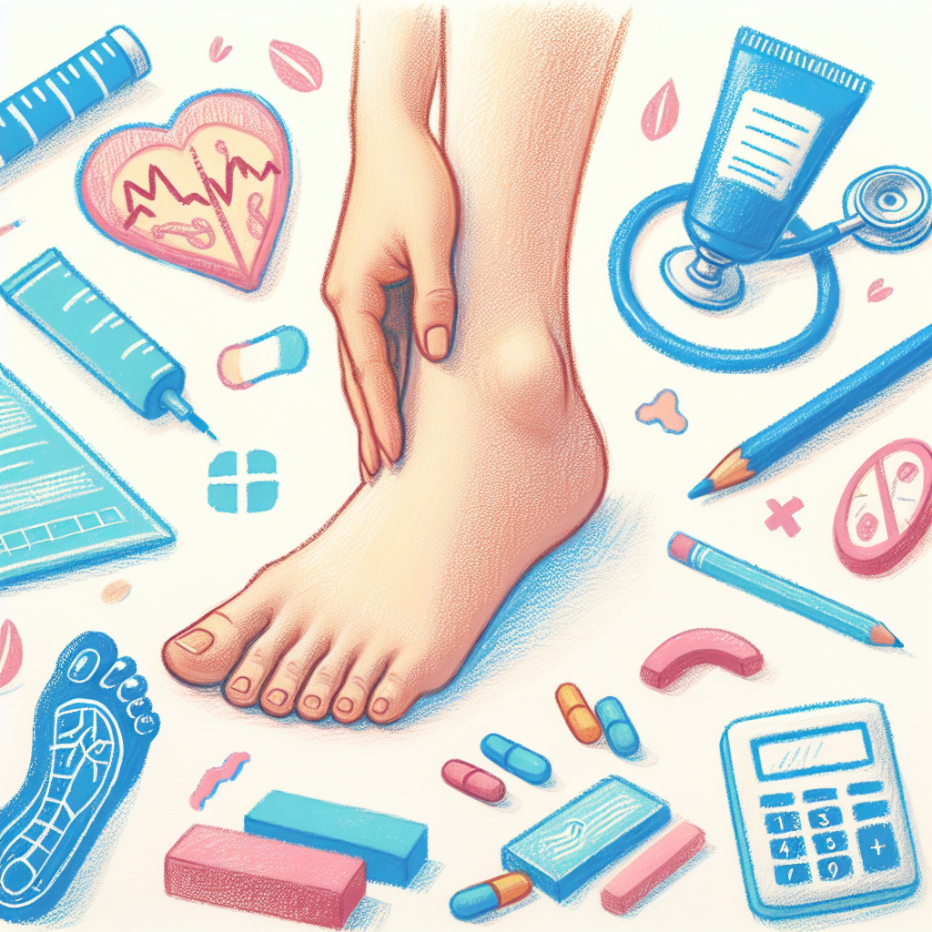 Pastelková ilustrace znázorňující téma: Zdraví