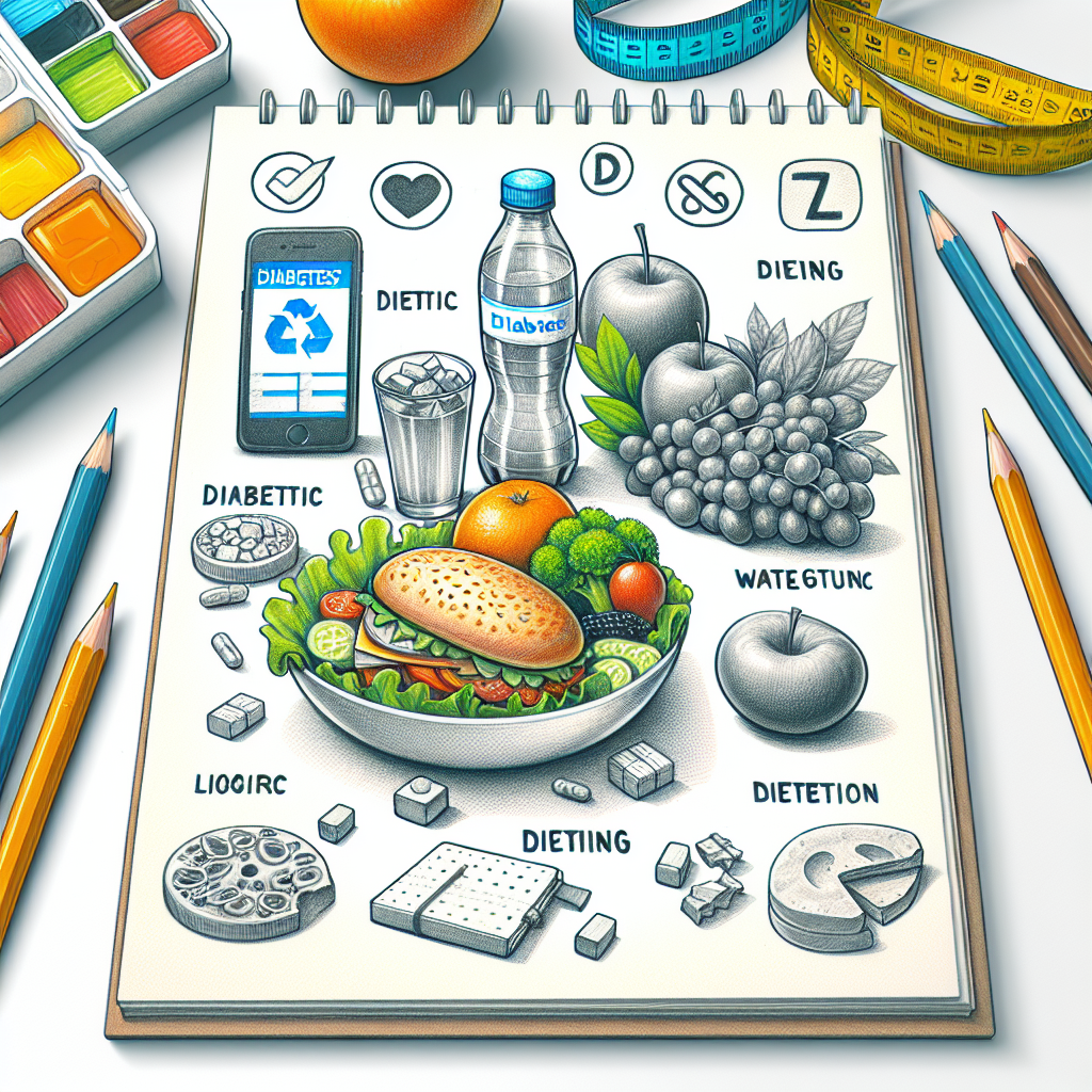 Pastelková ilustrace znázorňující téma: Zdravá strava