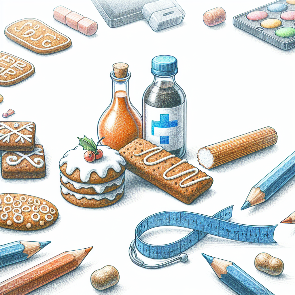 Pastelková ilustrace znázorňující téma: Zdravé recepty