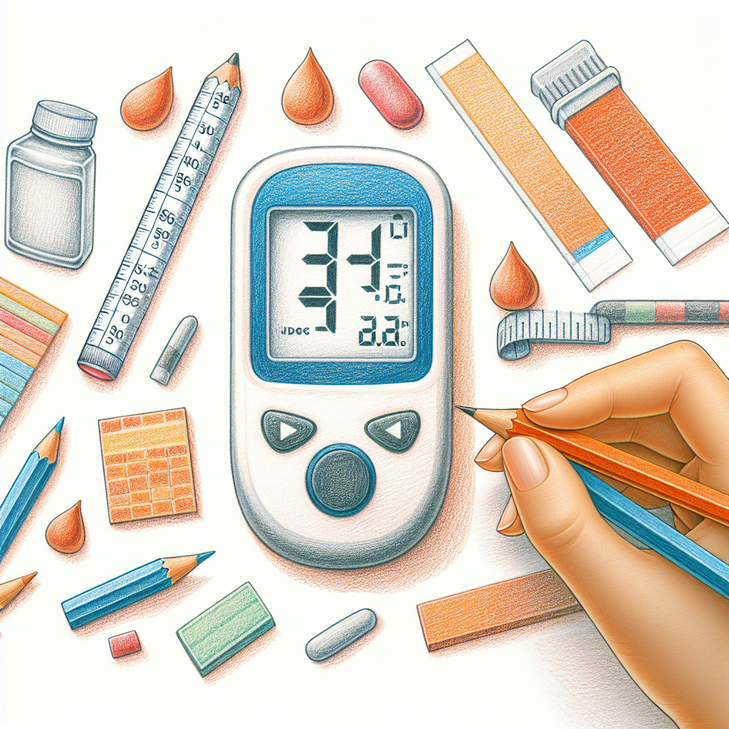 Pastelková ilustrace znázorňující téma: Zdraví