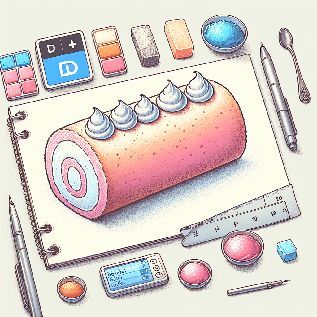 Pastelková ilustrace znázorňující téma: Recepty pro diabetiky