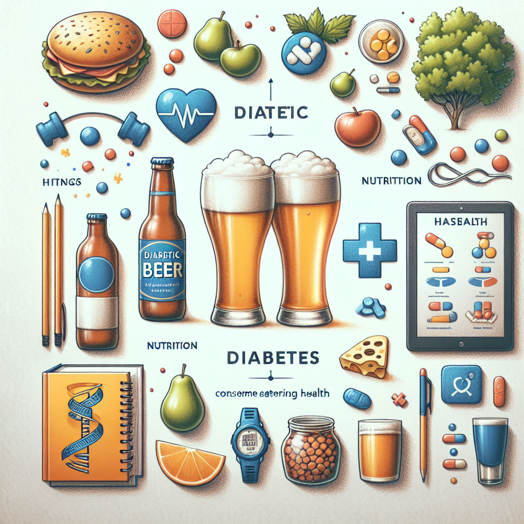Pastelková ilustrace znázorňující téma: Cukrovka a výživa