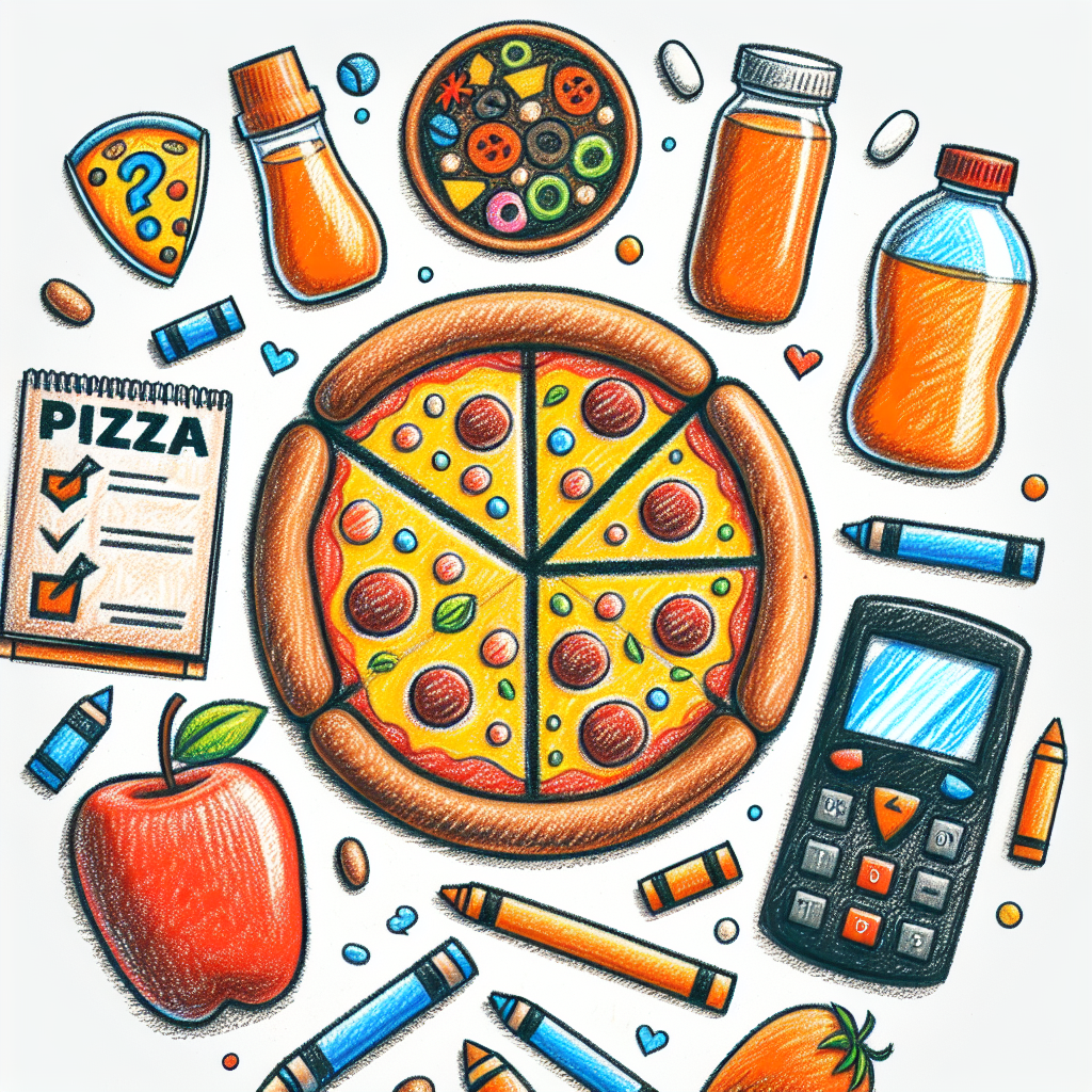 Pastelková ilustrace znázorňující téma: Zdravá strava