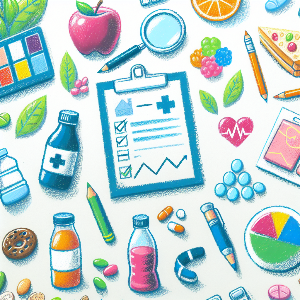 Pastelková ilustrace znázorňující téma: Cukrovka