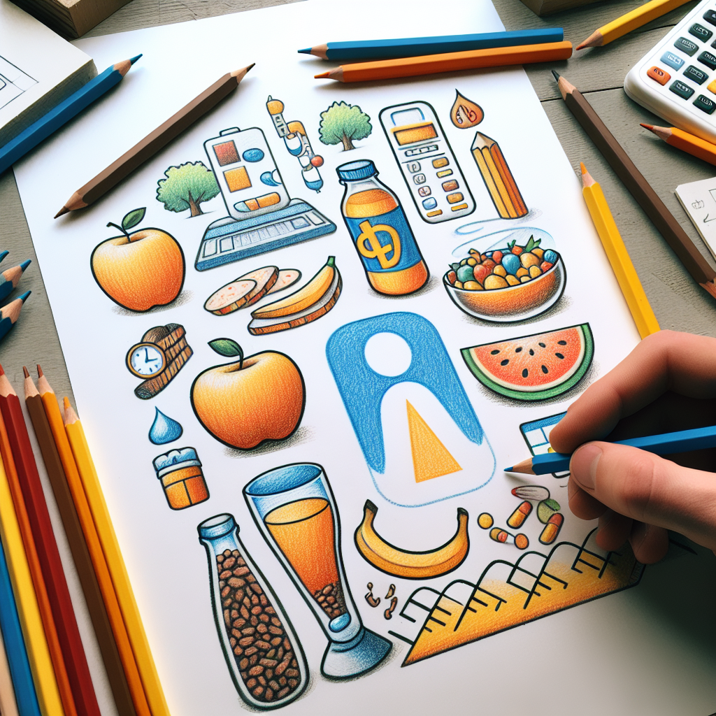Pastelková ilustrace znázorňující téma: Cukrovka