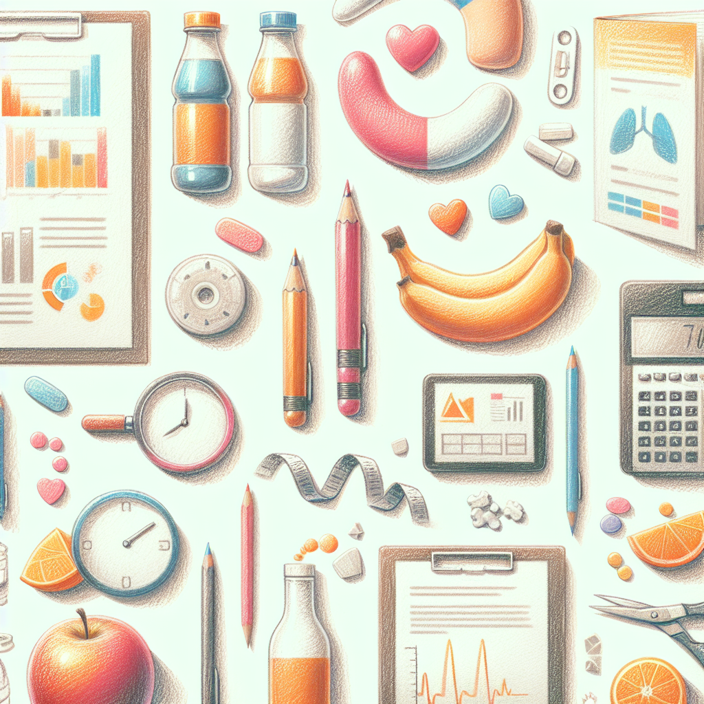 Pastelková ilustrace znázorňující téma: Diabetologie