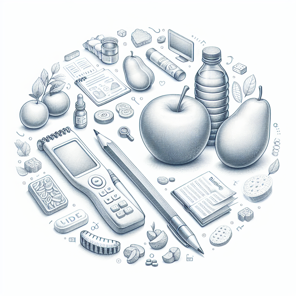 Pastelková ilustrace znázorňující téma: Zdravá výživa