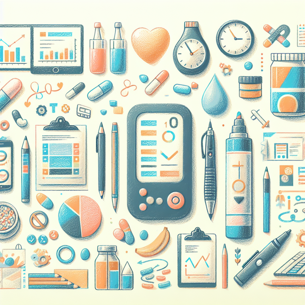 Pastelková ilustrace znázorňující téma: Cukrovka