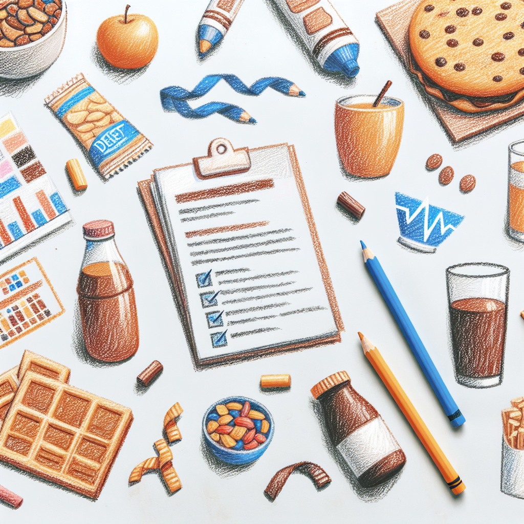 Pastelková ilustrace znázorňující téma: Zdravá strava