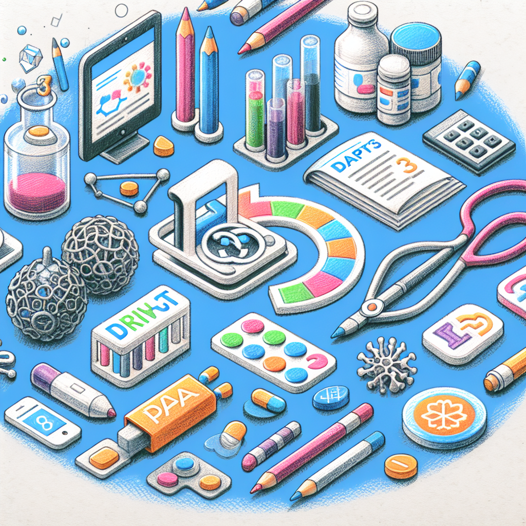 Pastelková ilustrace znázorňující téma: Diabetes a technologie