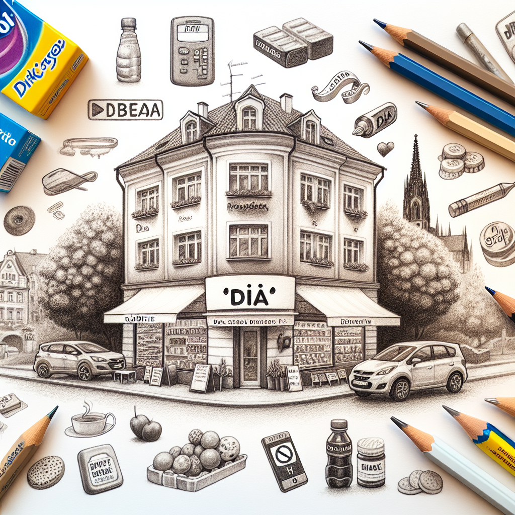 Pastelková ilustrace znázorňující téma: Diabetes a zdraví