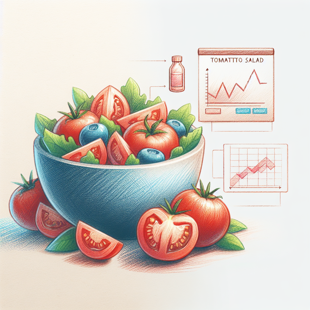 Pastelková ilustrace znázorňující téma: Zdravé stravování