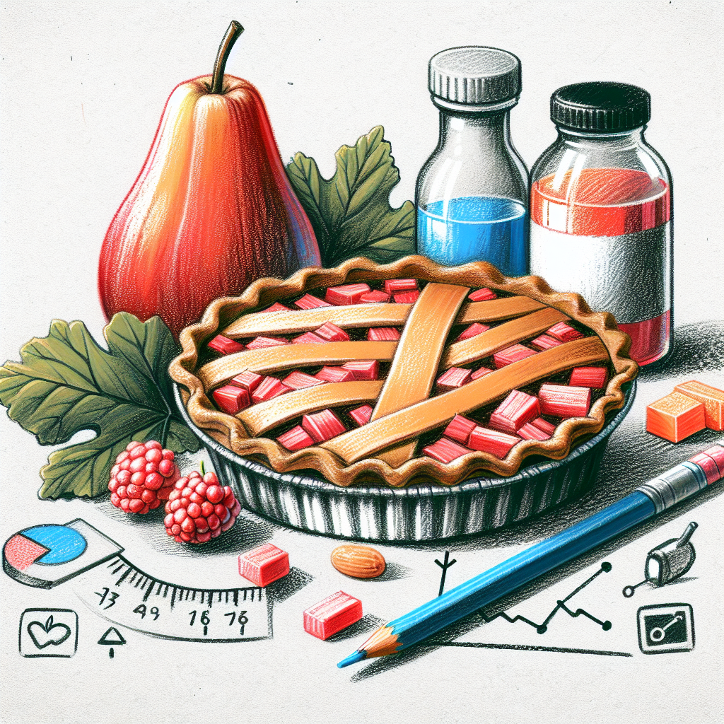 Pastelková ilustrace znázorňující téma: Recepty pro diabetiky