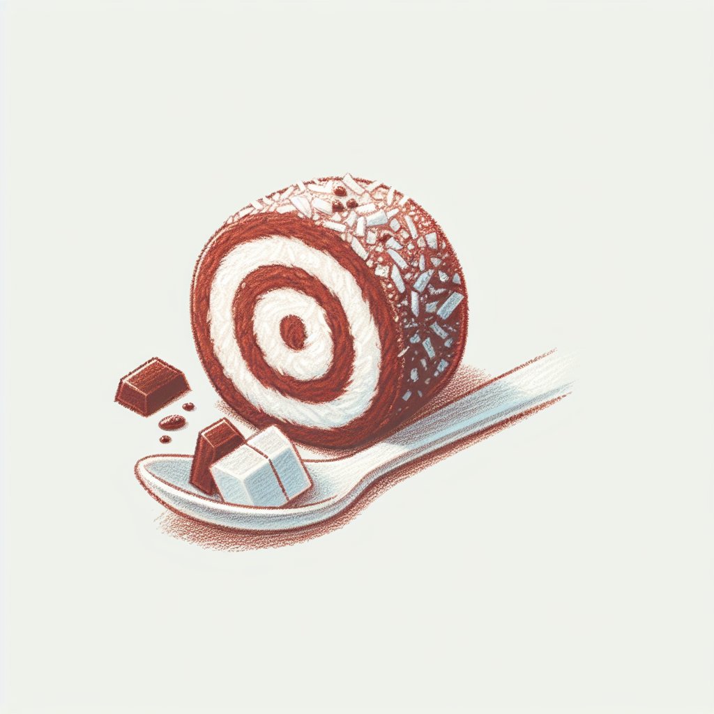 Pastelková ilustrace znázorňující téma: Zdravé dezerty