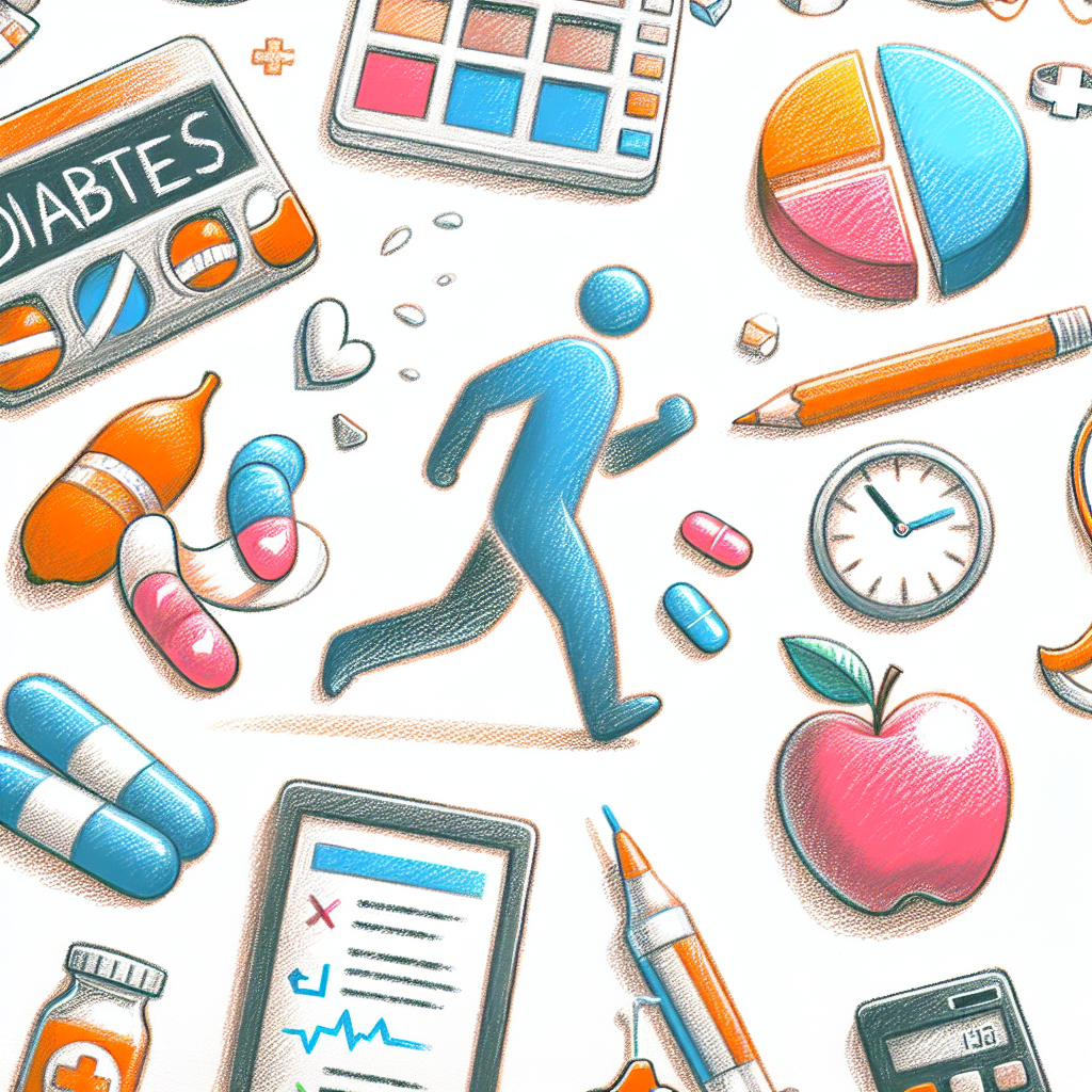 Pastelková ilustrace znázorňující téma: Zdraví