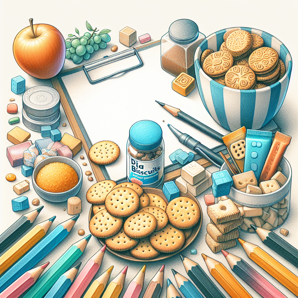 Pastelková ilustrace znázorňující téma: Zdravé recepty