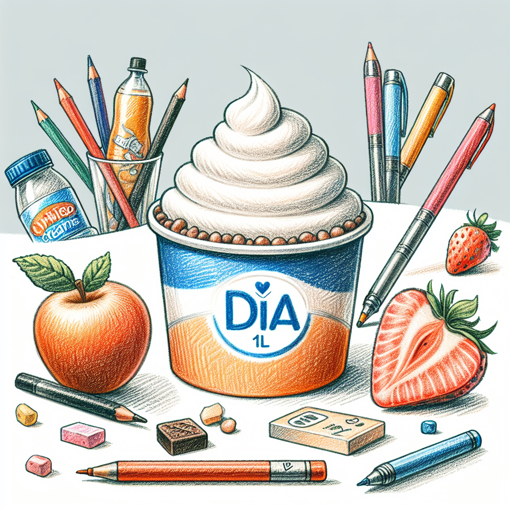 Pastelková ilustrace znázorňující téma: Zdravá výživa