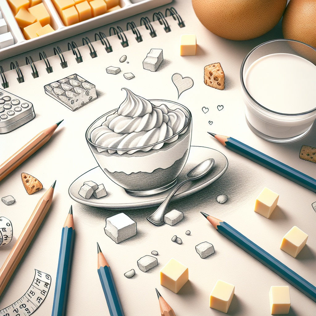 Pastelková ilustrace znázorňující téma: Diabetická strava