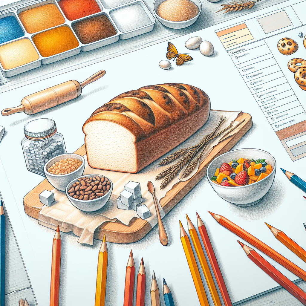 Pastelková ilustrace znázorňující téma: Recepty pro diabetiky